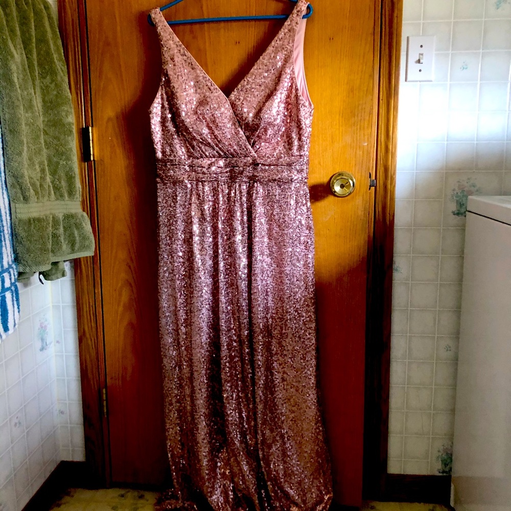 Rose Gold Sequence Dress